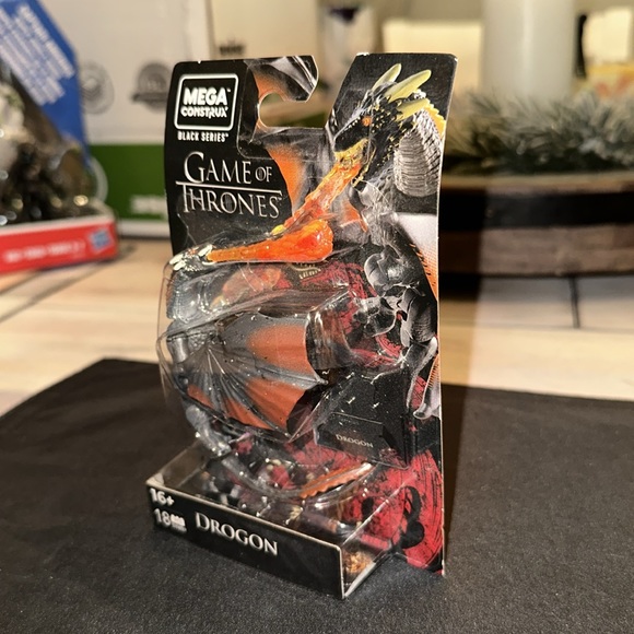 Mega Construx Black Series Game of Thrones Drogon Figure - Picture 2 of 5